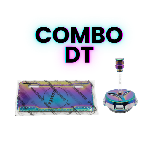 TAPA TANQUE DT 🎁 PORTA PLACA DE OBSEQUIO 🛍️ Envío Gratis | MotoMellos🔥