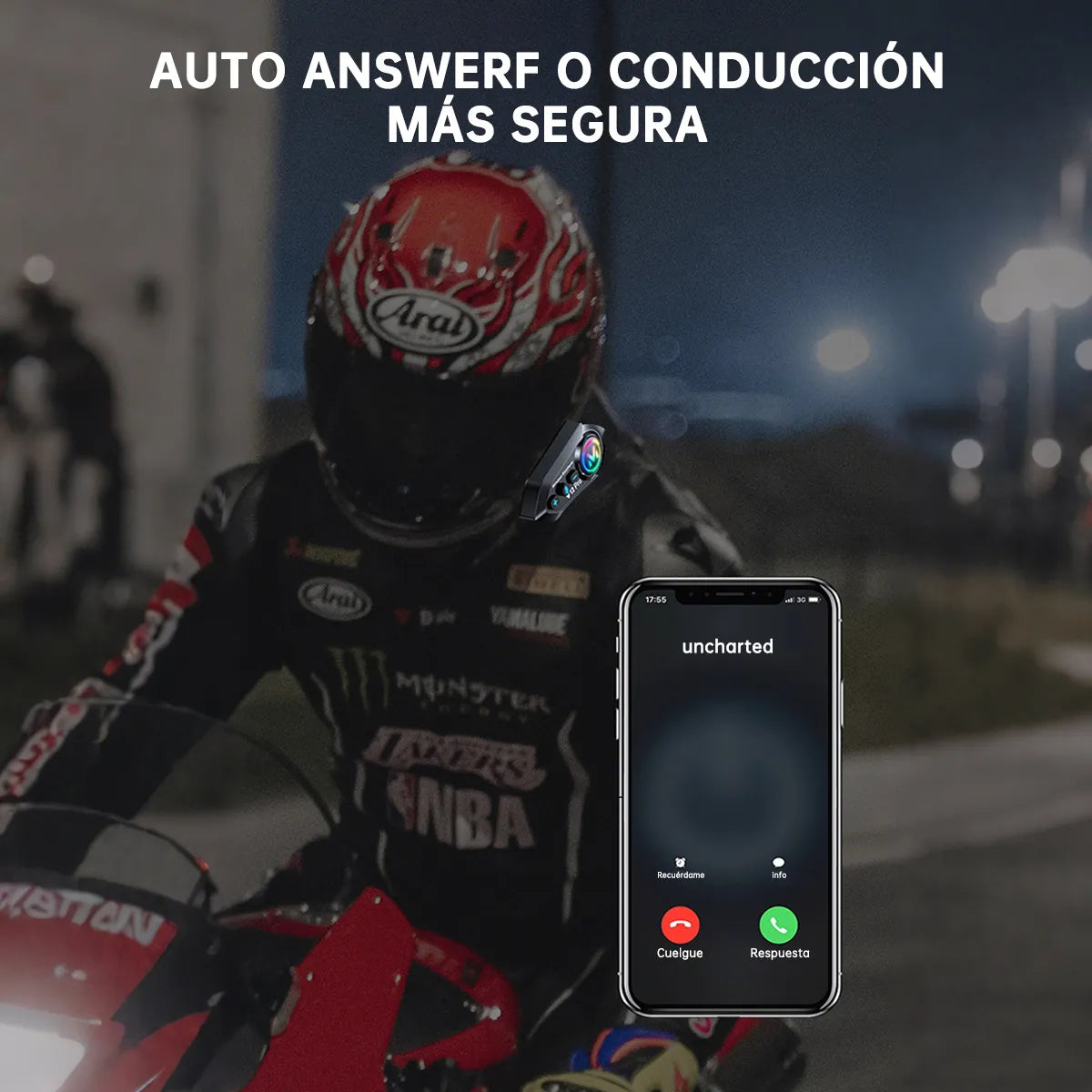 ¡PROMO!💥 - INTERCOMUNICADOR DFR COMMANDER Y12 PRO 📦 Envió GRATIS 💥💥