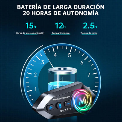 ¡PROMO!💥 - INTERCOMUNICADOR DFR COMMANDER Y12 PRO 📦 Envió GRATIS 💥💥