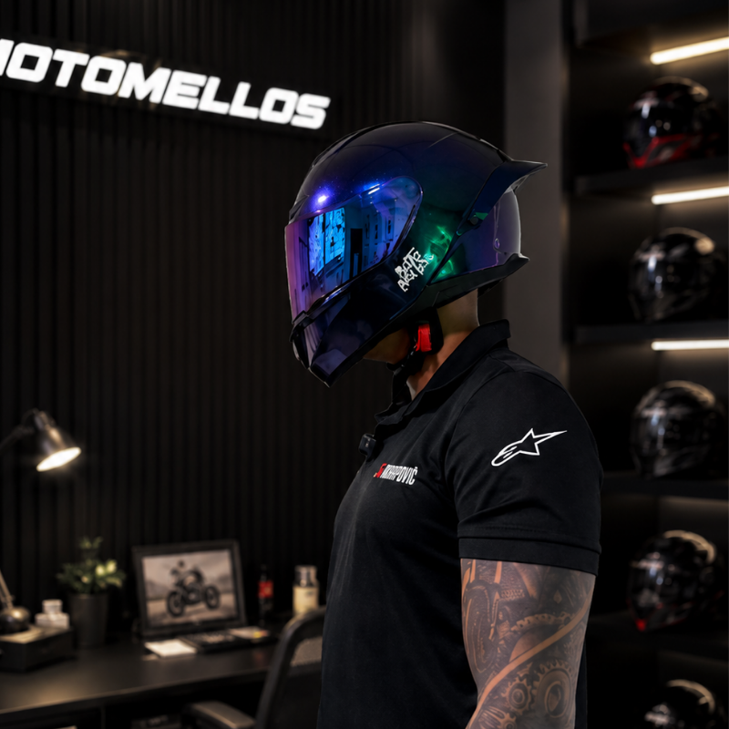 🔥 ¡Casco Integral k7 camaleón! 🔥 | MotoMellos Pago contra entrega