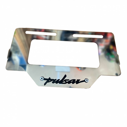 🏍️ PORTA PLACA CROMO Envío Gratis y Pago Contraentrega | MotoMellos🔥